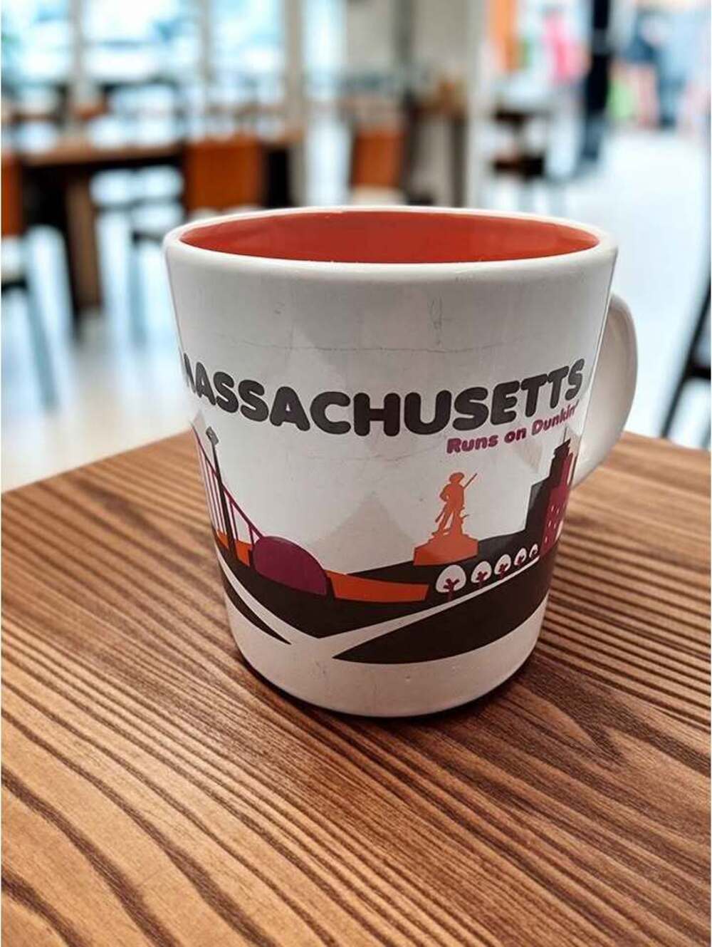 Dunkin' Donuts 2012 Massachusetts Coffee Mug
